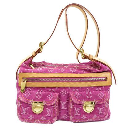 Louis Vuitton Baggy PM Shoulder Bag Monogram Denim