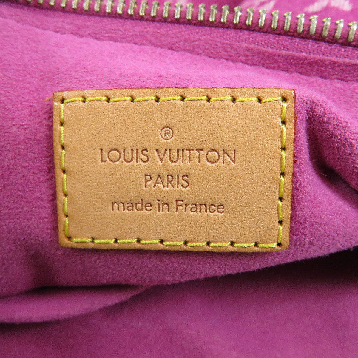Louis Vuitton Baggy PM Shoulder Bag Monogram Denim