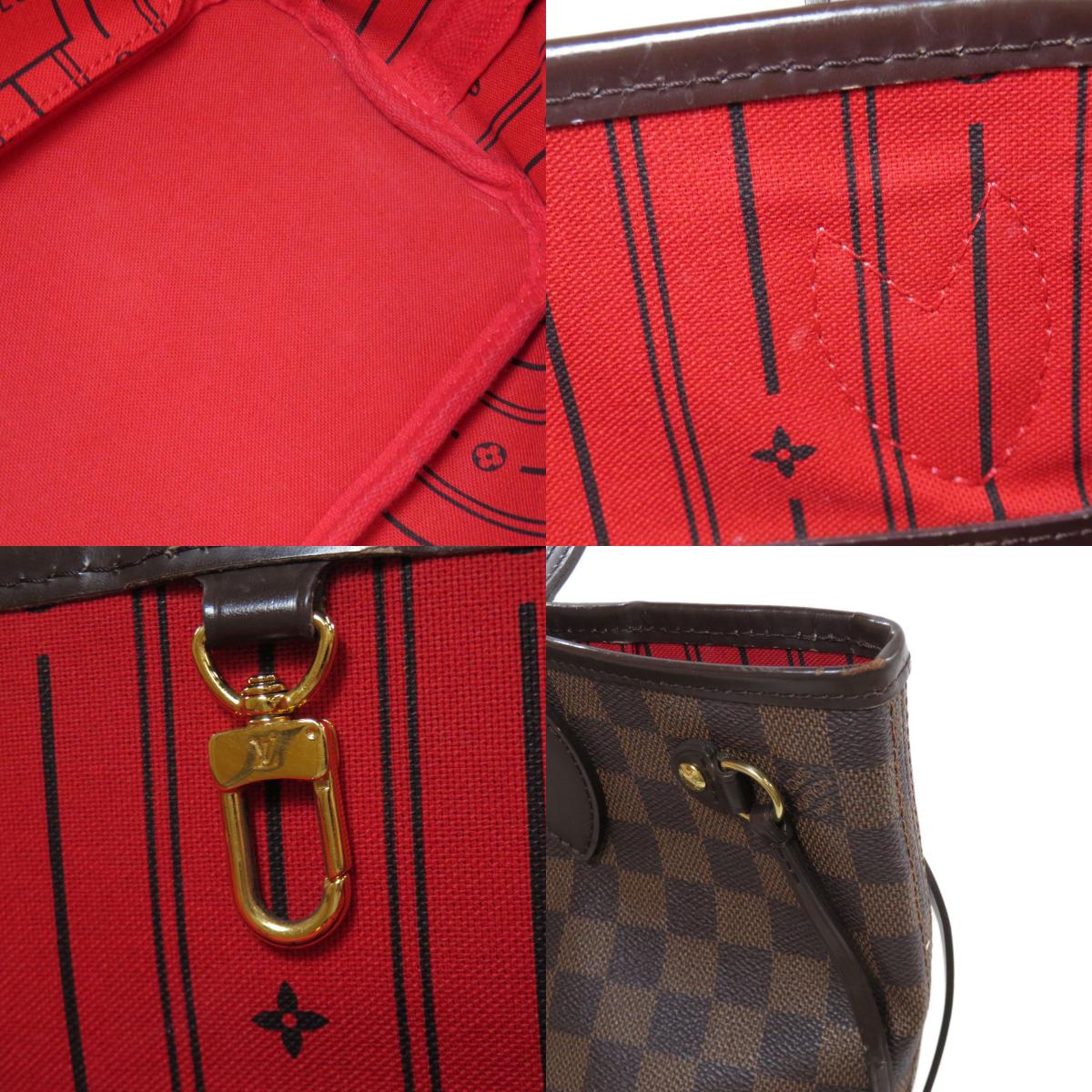 Louis Vuitton Neverfull PM Damier Ebene Tote Bag