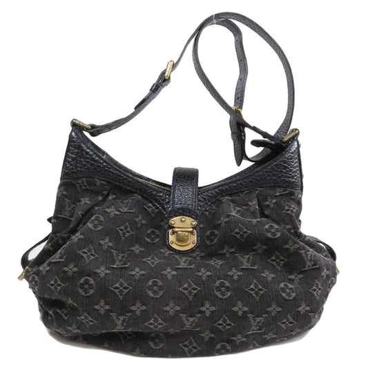 Louis Vuitton Denim XS Shoulder Bag Monogram Black
