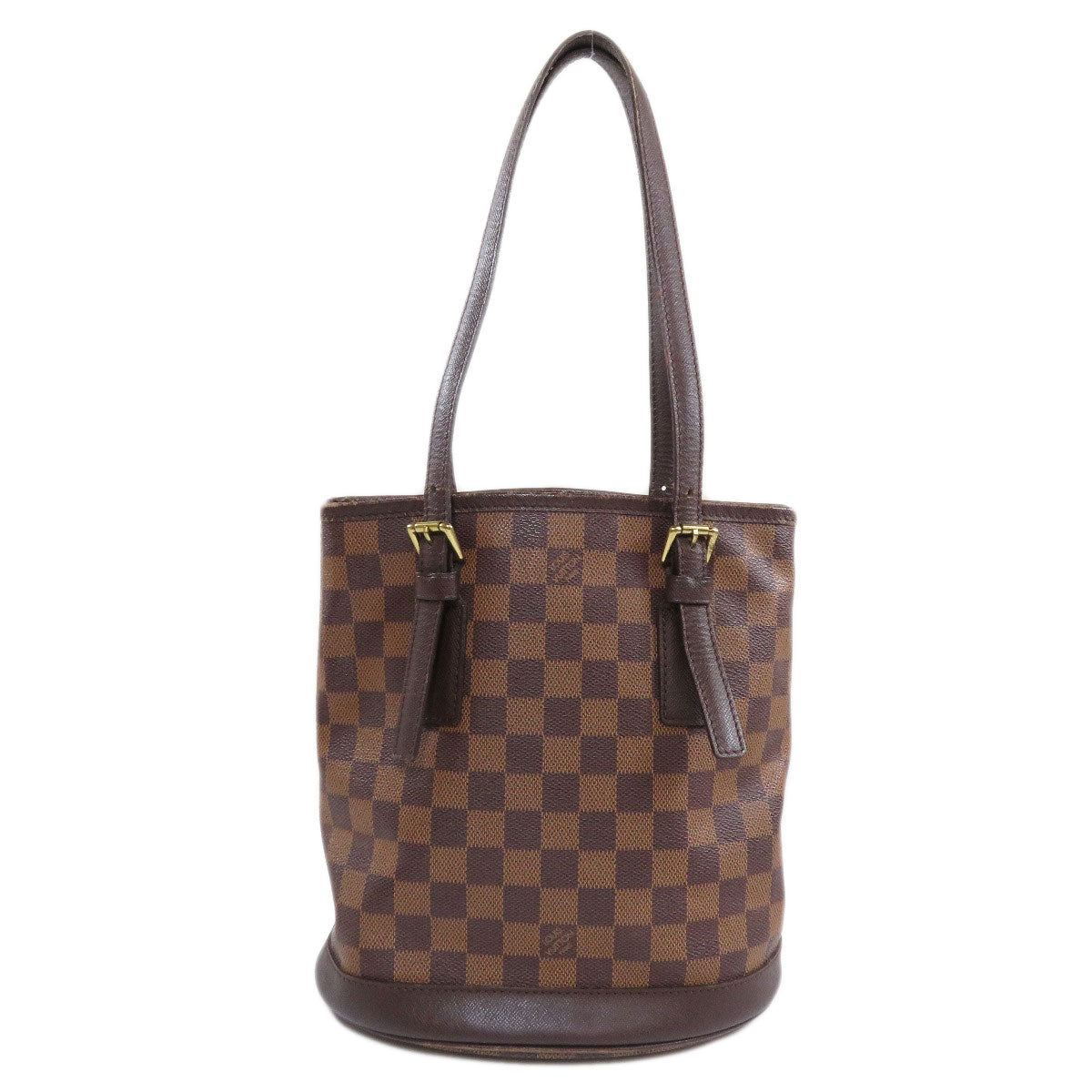 Louis Vuitton Male Damier Ebene Handbag Canvas