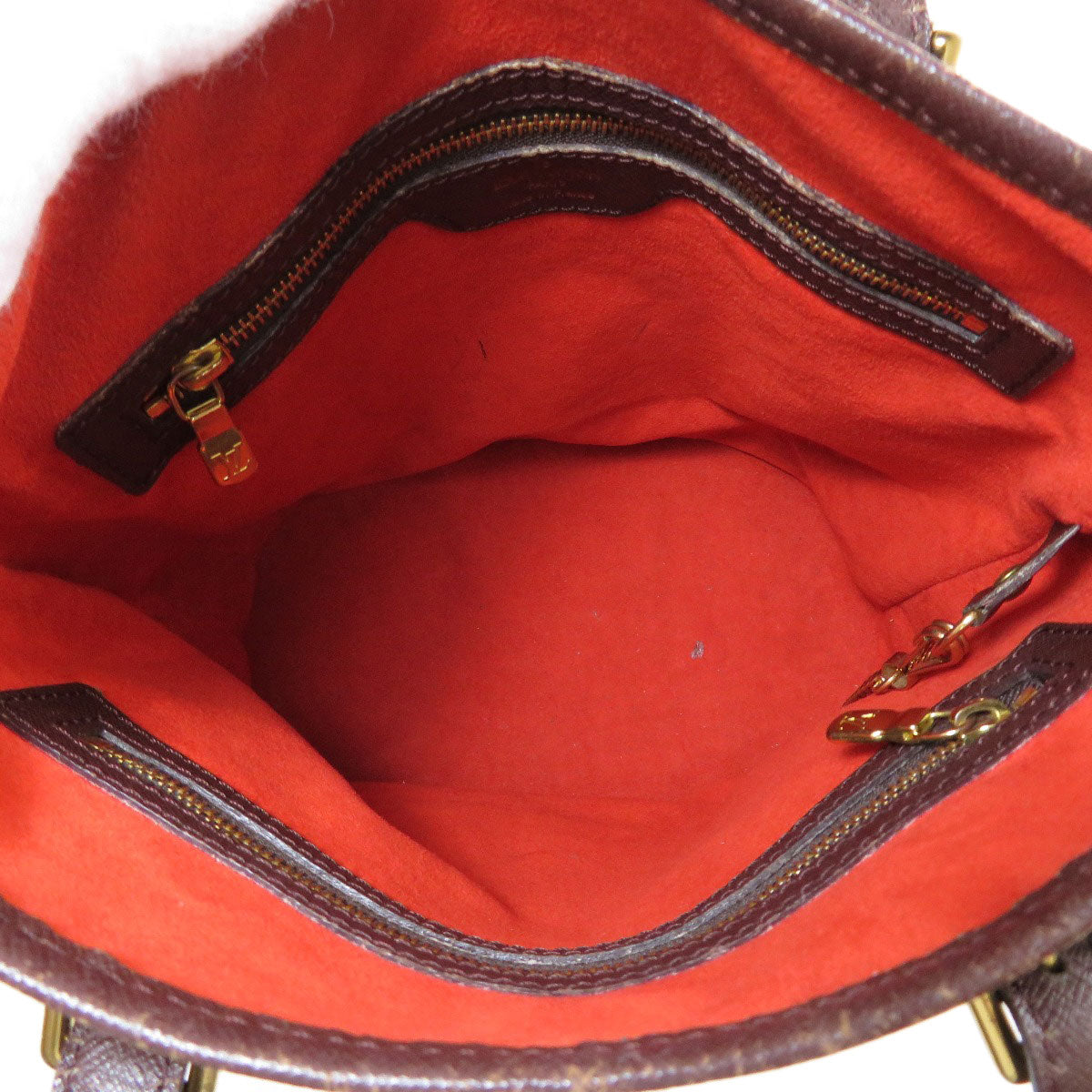 Louis Vuitton Male Damier Ebene Handbag Canvas