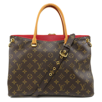 Louis Vuitton Pallas Handbag Monogram Canvas