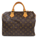 Louis Vuitton Speedy 30 Monogram Canvas Boston Bag