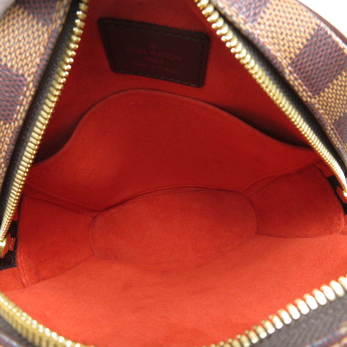 Louis Vuitton Ipanema PM Damier Ebene Shoulder Bag Canvas