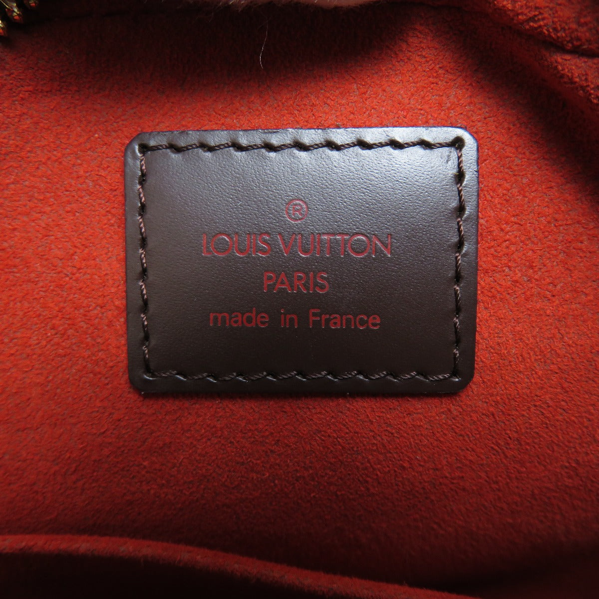Louis Vuitton Ipanema PM Damier Ebene Shoulder Bag Canvas