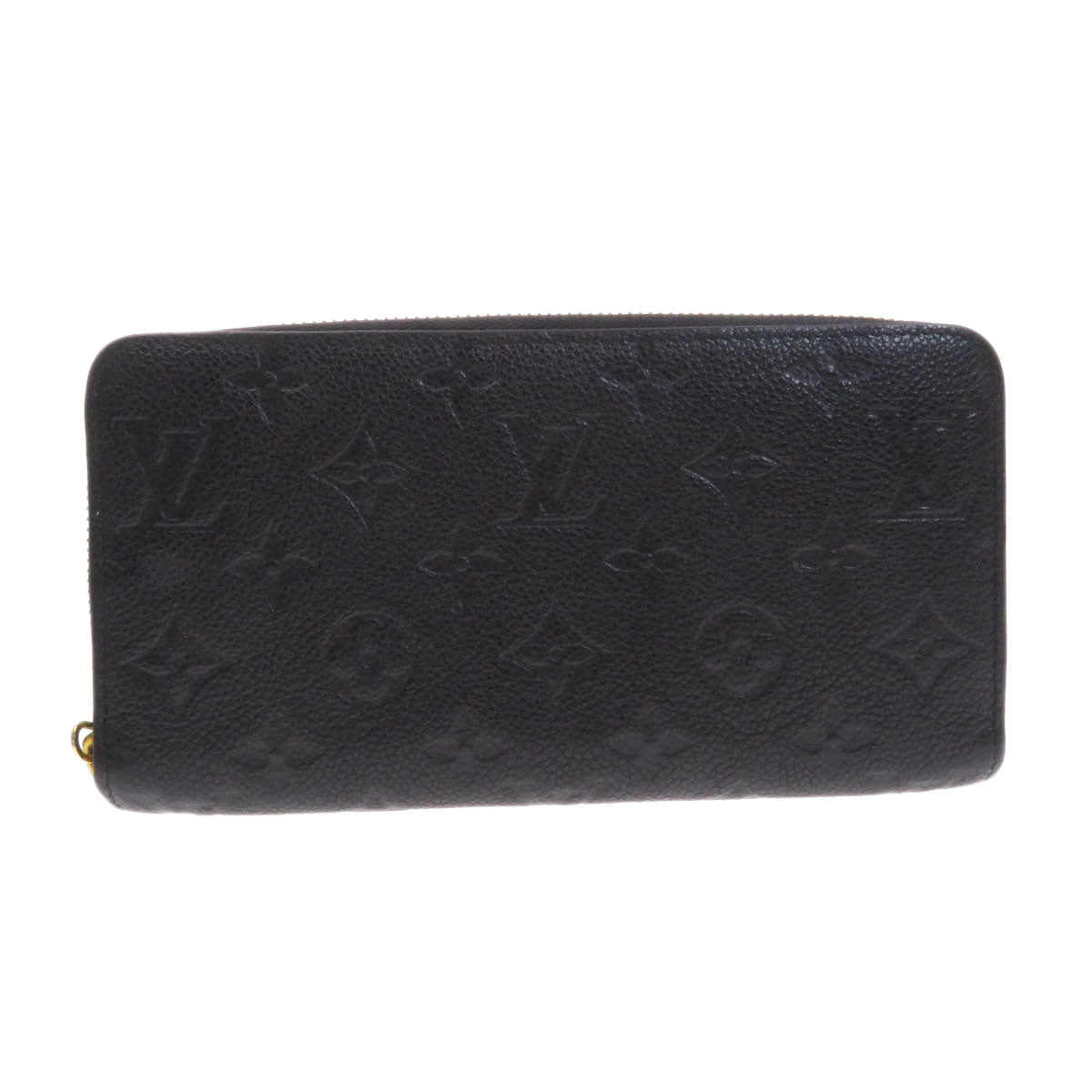 Louis Vuitton Zippy Old Long Wallet Amplant Black
