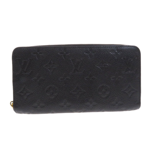 Louis Vuitton Zippy Old Long Wallet Amplant Black
