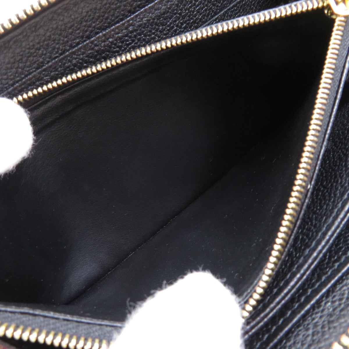 Louis Vuitton Zippy Old Long Wallet Amplant Black