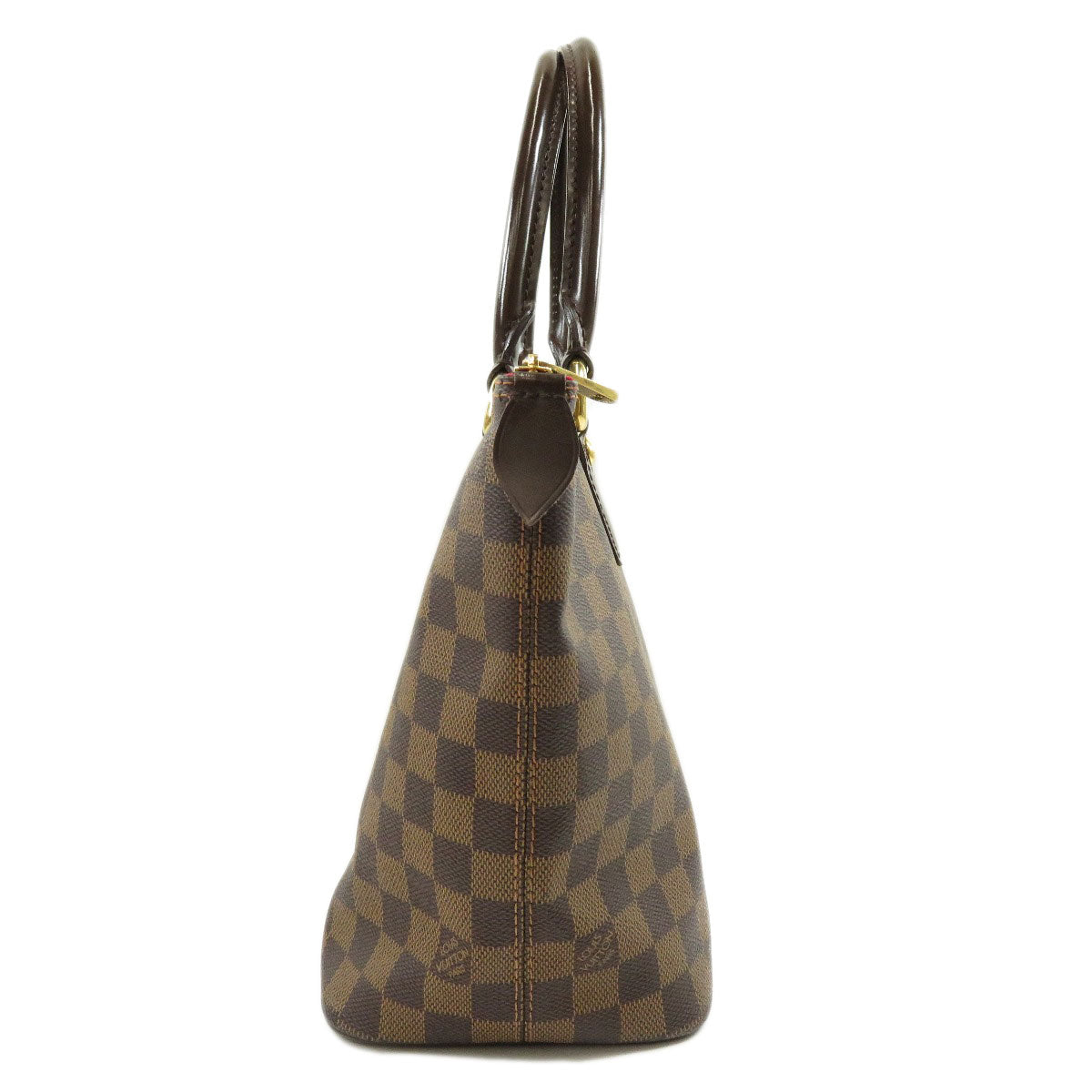 Louis Vuitton Saleya PM Damier Ebene Handbag Canvas