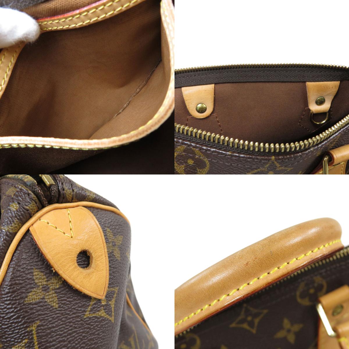 Louis Vuitton Speedy 25 Boston Bag Monogram Canvas