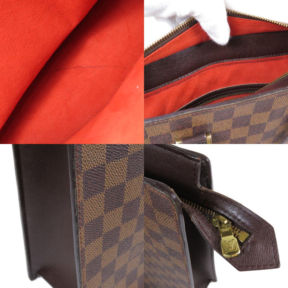 Louis Vuitton Venice Damier Ebene Handbag Canvas
