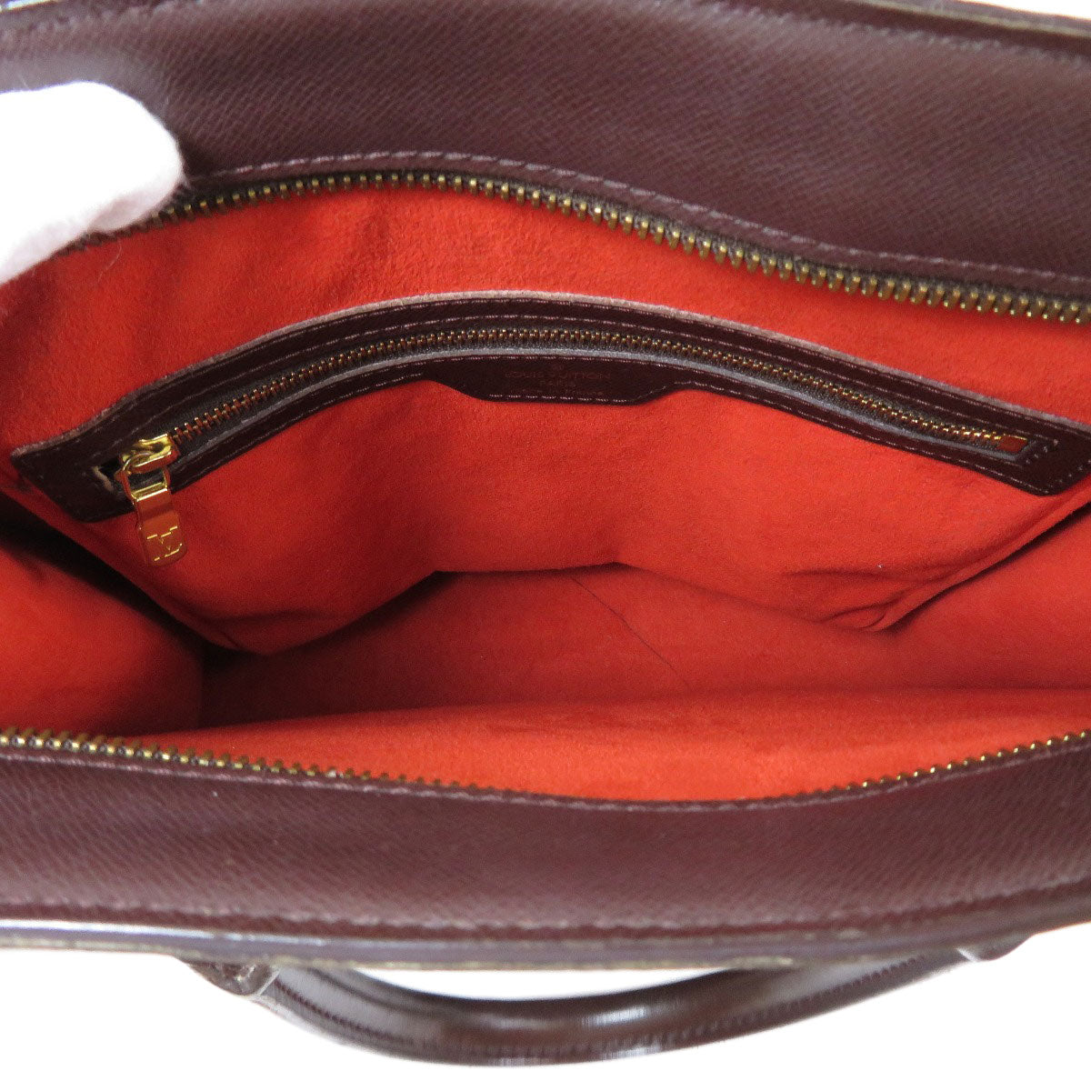 Louis Vuitton Venice Damier Ebene Handbag Canvas
