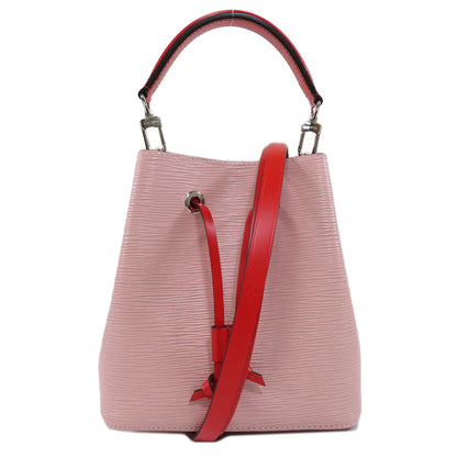 Louis Vuitton Neonoe Handbag Epi Leather Rose Ballerine