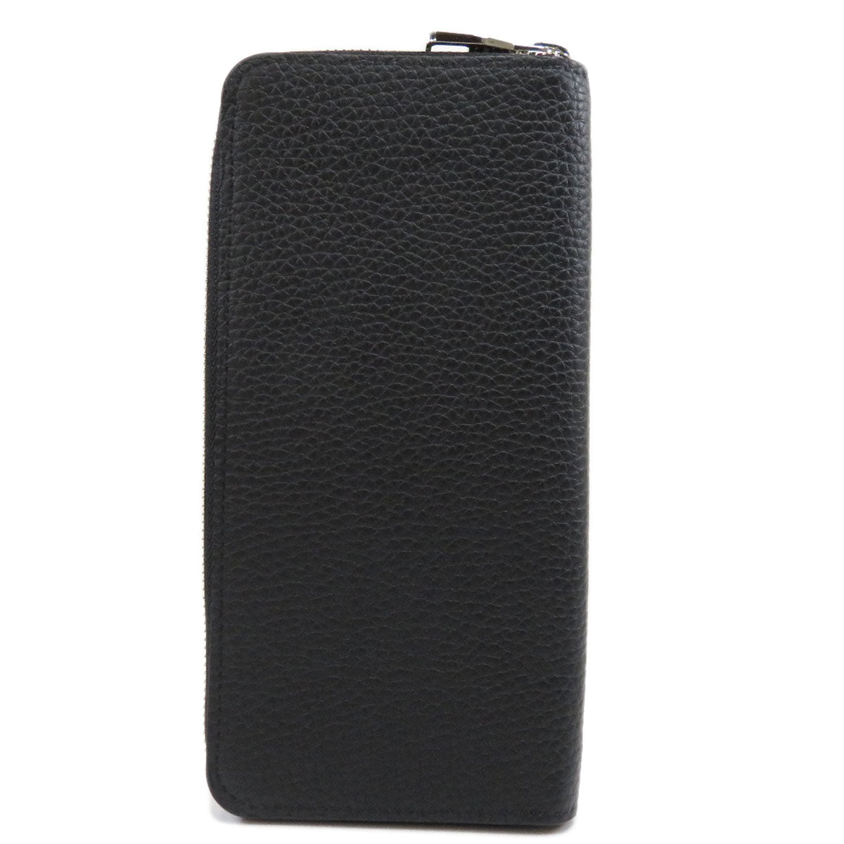 Louis Vuitton Zippy Vertical Taurillon Long Wallet Black