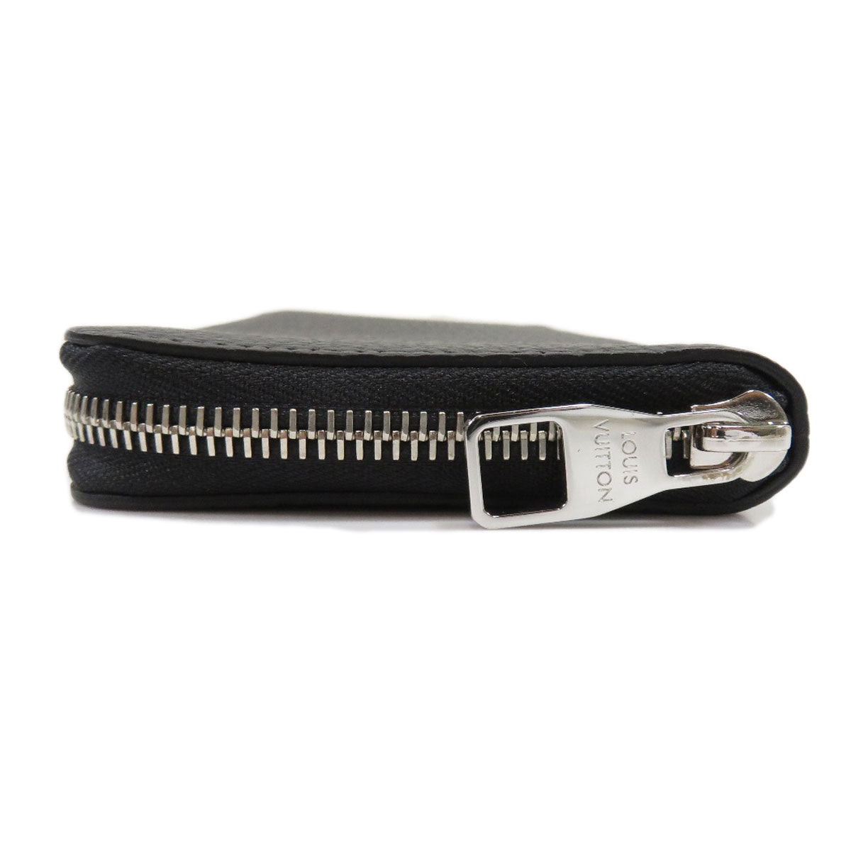 Louis Vuitton Zippy Vertical Taurillon Long Wallet Black