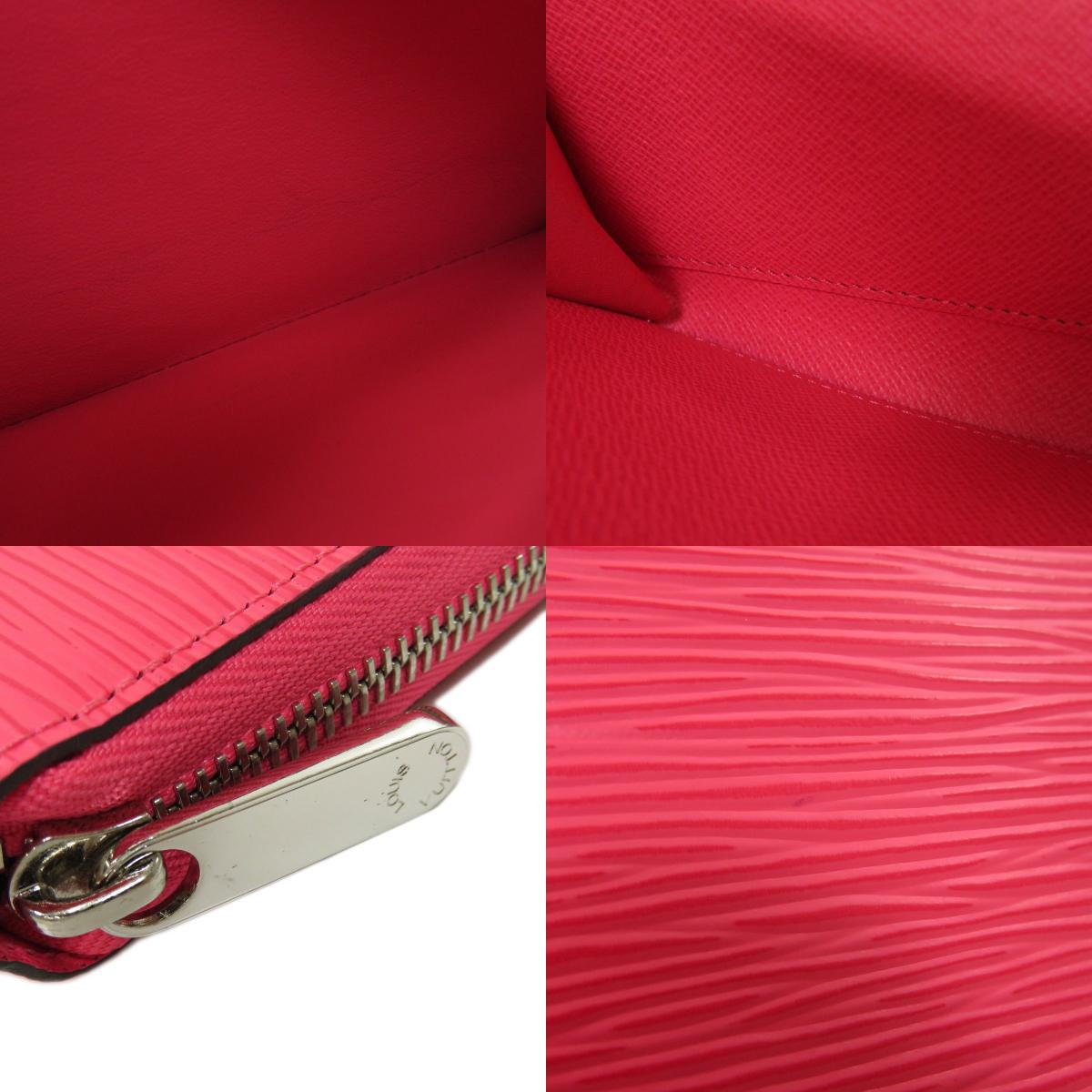 Louis Vuitton Zippy Wallet Epi Long Wallet Coin Purse
