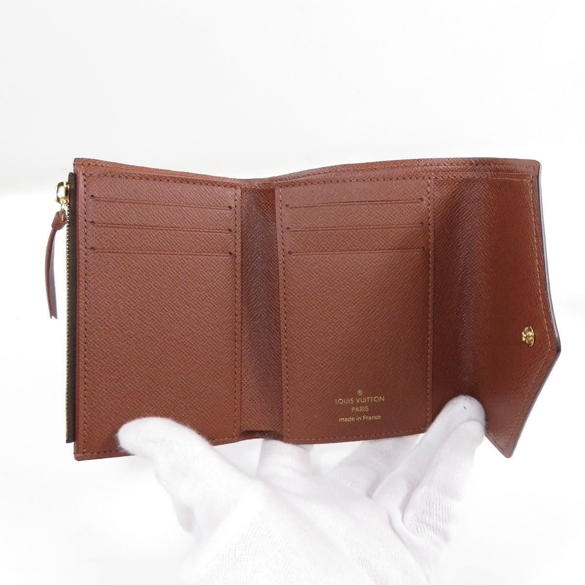 Louis Vuitton Portefeuille Victorine Monogram Canvas Bifold Wallet