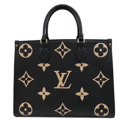Louis Vuitton On The Go MM Amplant Bicolor Monogram Tote Bag
