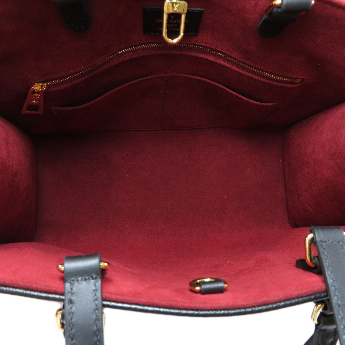 Louis Vuitton On The Go MM Amplant Bicolor Monogram Tote Bag