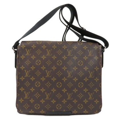 Louis Vuitton Macassar District MM Monogram Canvas Shoulder Bag