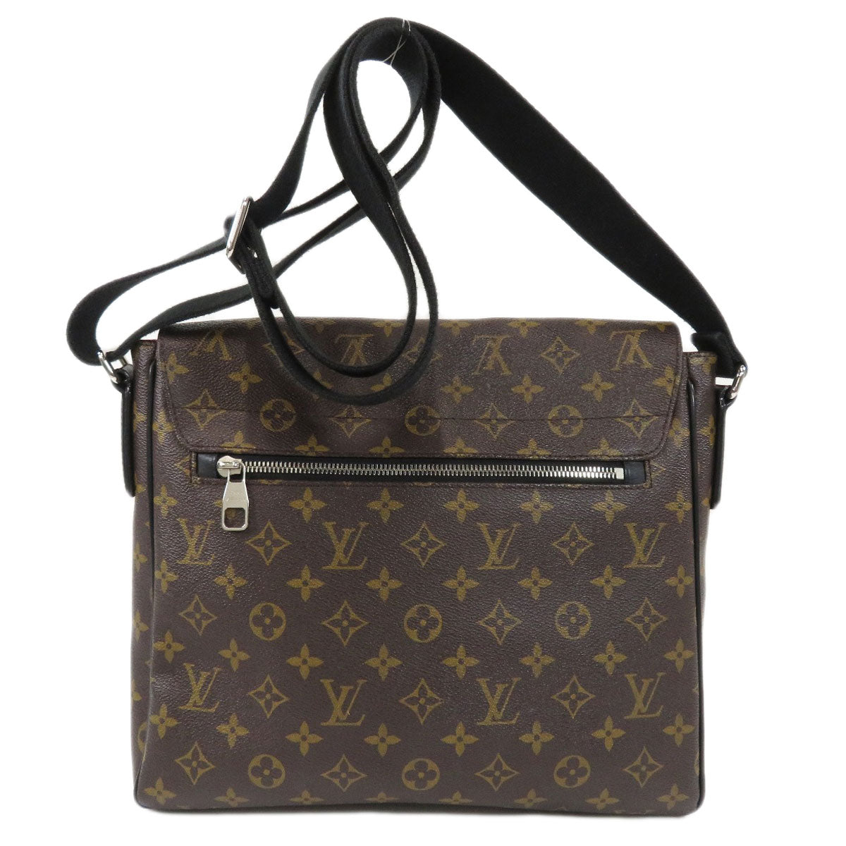 Louis Vuitton Macassar District MM Monogram Canvas Shoulder Bag