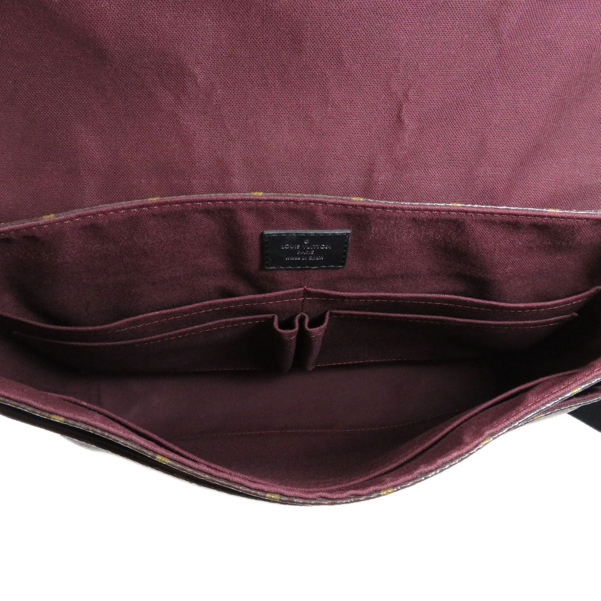 Louis Vuitton Macassar District MM Monogram Canvas Shoulder Bag