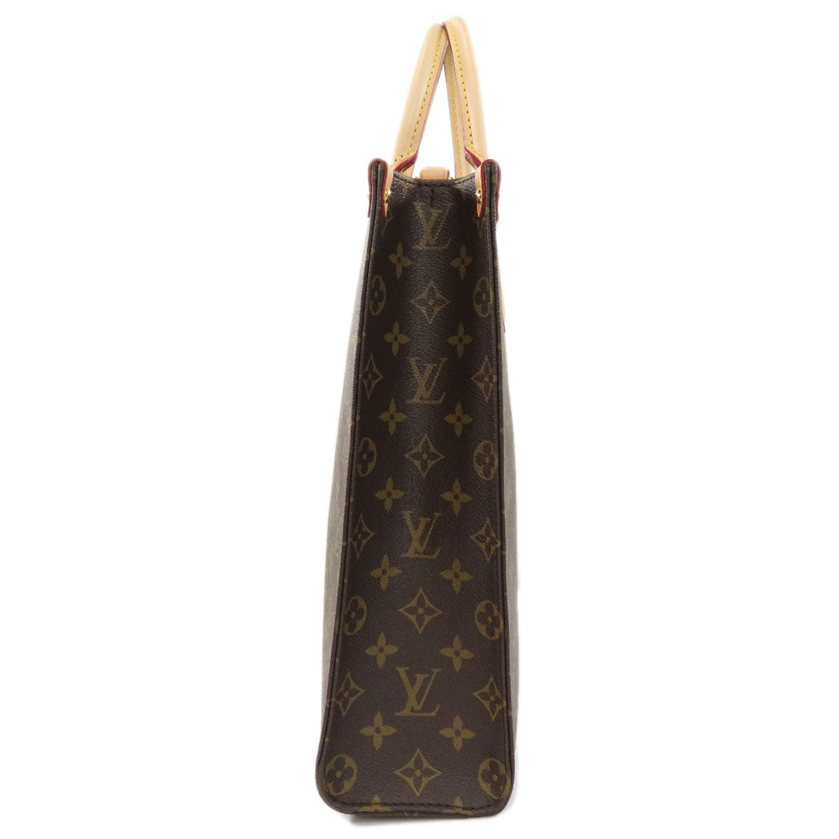 Louis Vuitton Sac Plat PM Monogram Tote Bag Canvas