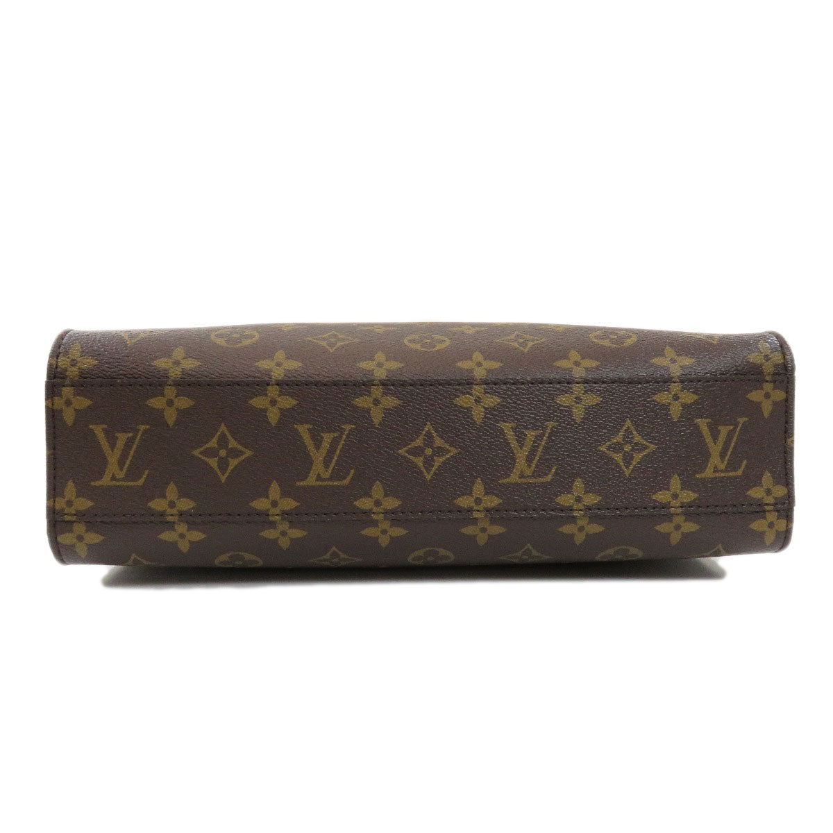 Louis Vuitton Sac Plat PM Monogram Tote Bag Canvas