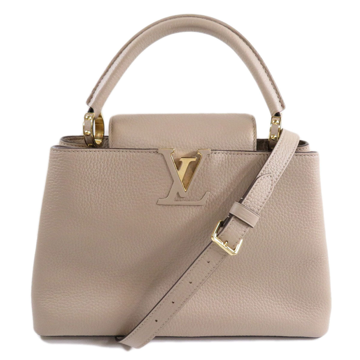 Louis Vuitton Capucines Handbag Taurillon Leather