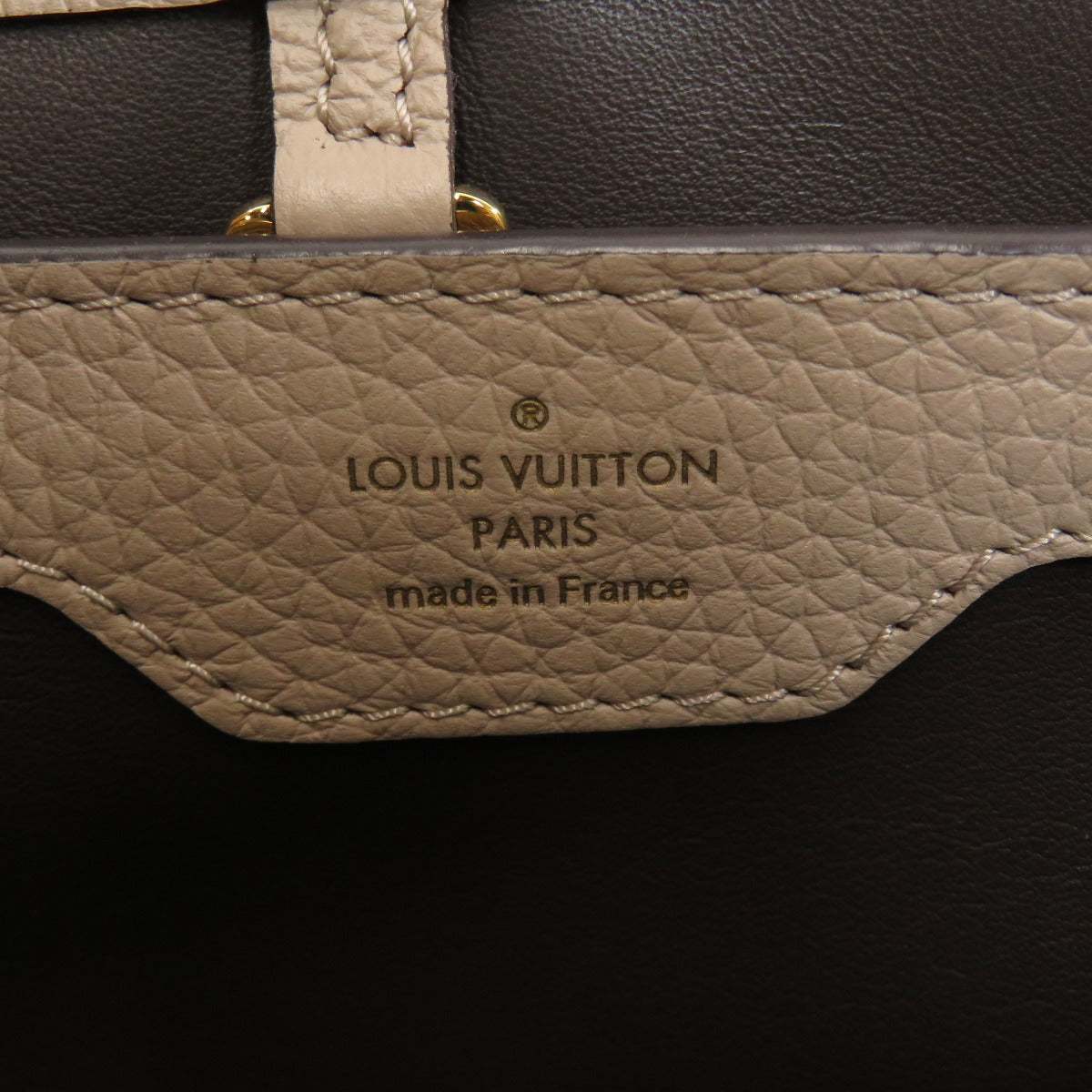 Louis Vuitton Capucines Handbag Taurillon Leather