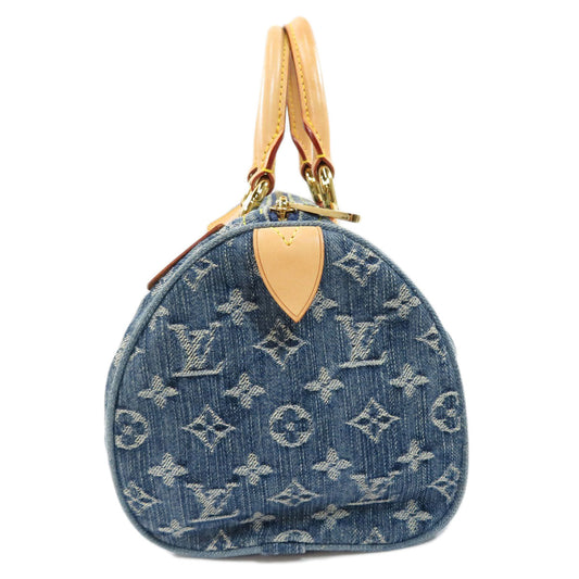 Louis Vuitton Neo Speedy Monogram Denim Handbag