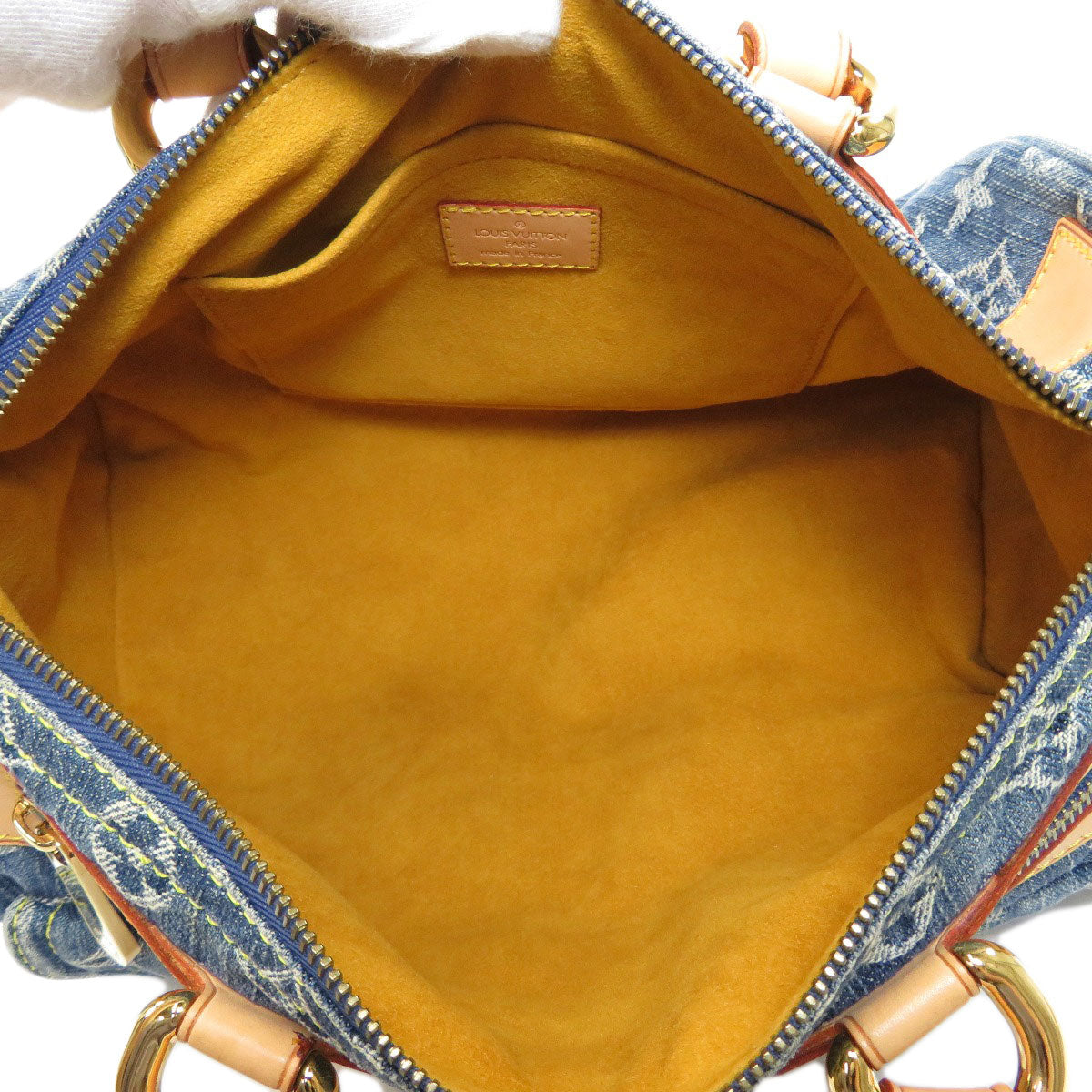 Louis Vuitton Neo Speedy Monogram Denim Handbag