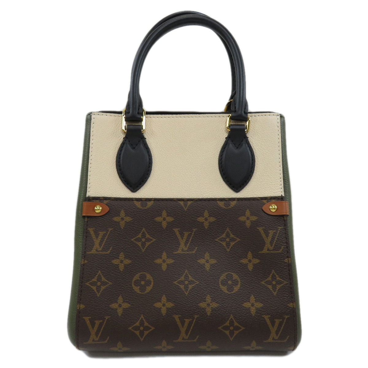 Louis Vuitton Fold Tote PM Monogram Canvas Handbag
