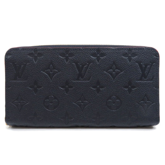 Louis Vuitton Zippy Amplant Long Wallet Coin Purse Marine Rouge