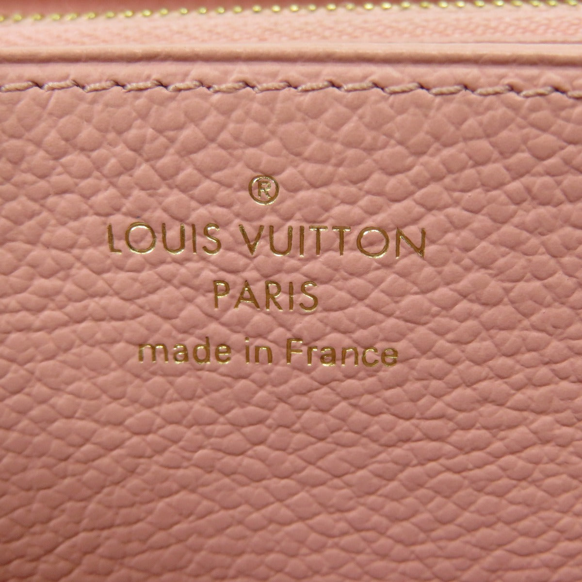 Louis Vuitton Zippy Amplant Rose Poodle Long Wallet