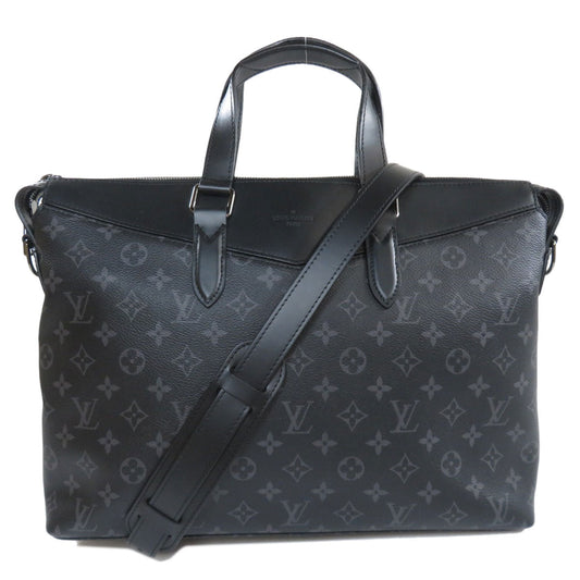 Louis Vuitton Explorer Monogram Eclipse Business Bag Black