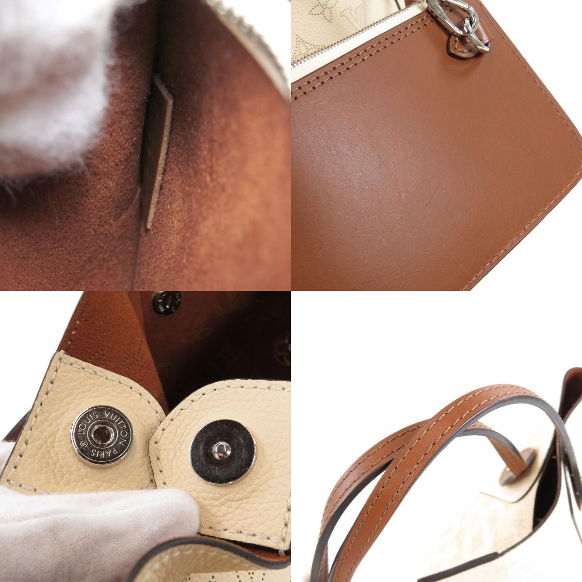 Louis Vuitton Hina PM Mahina Handbag Leather