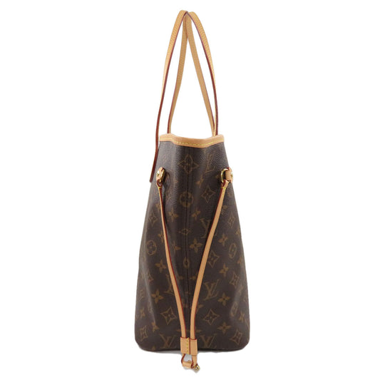Louis Vuitton Neverfull MM Monogram Tote Bag Canvas