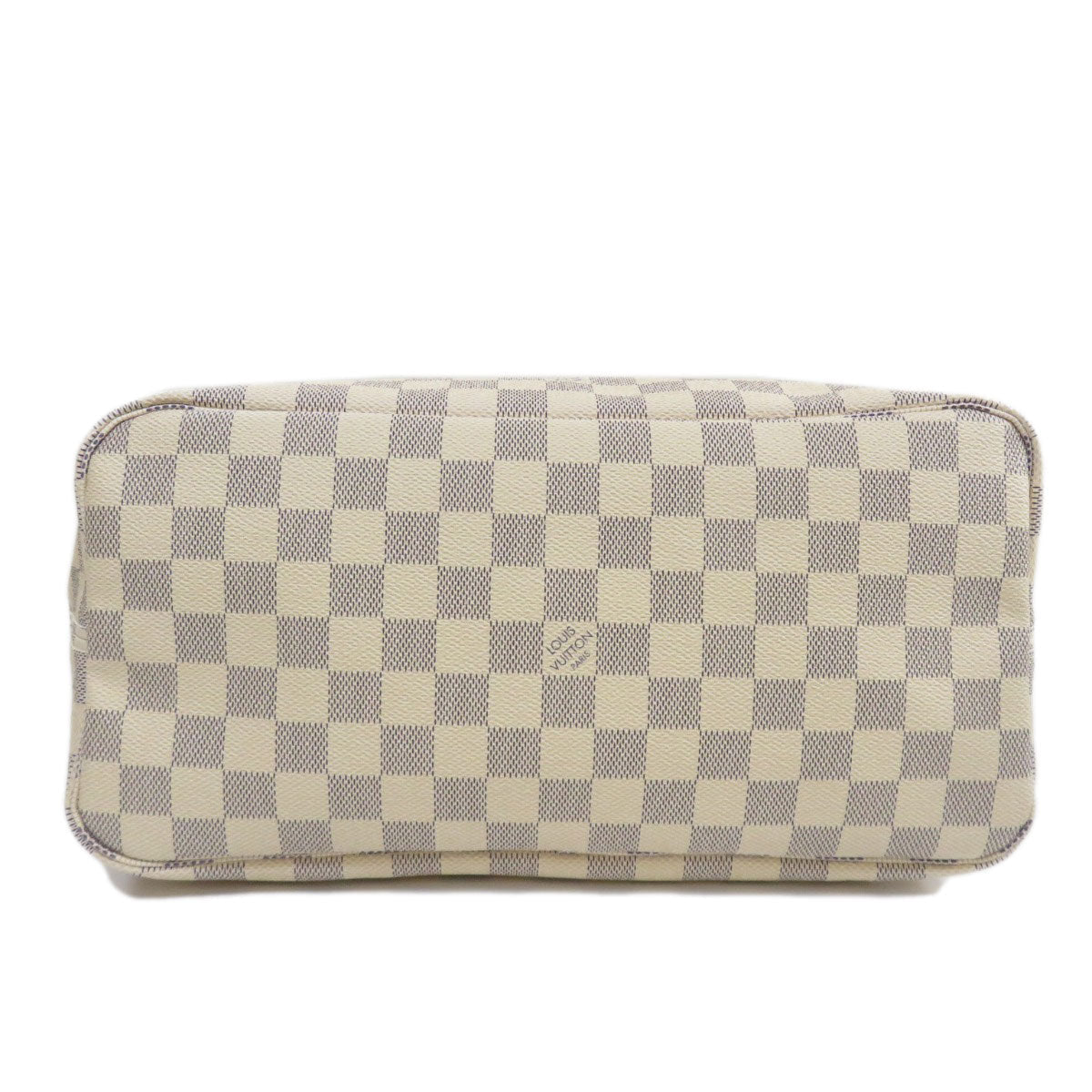 Louis Vuitton Neverfull MM Damier Azur Tote Bag Canvas
