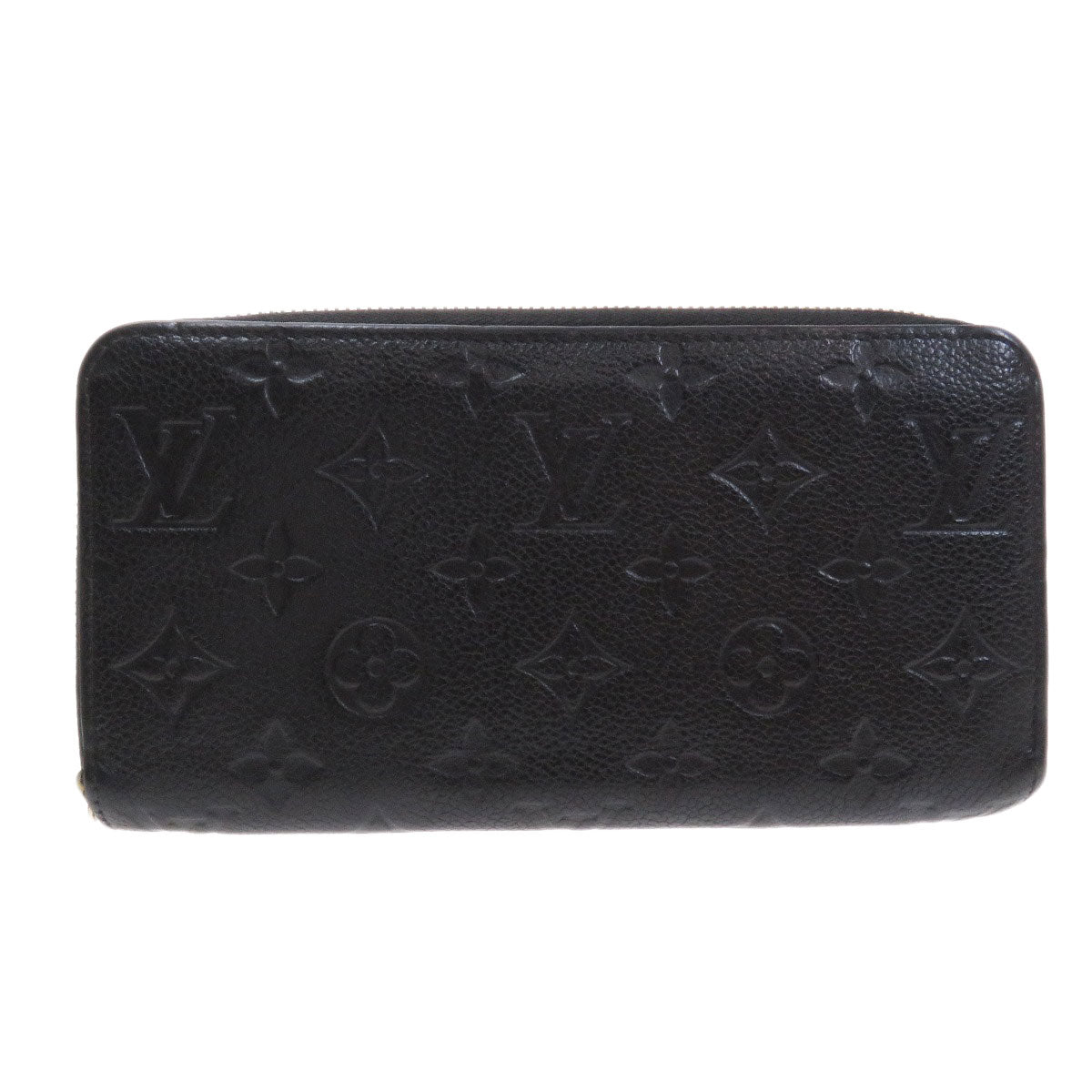 Louis Vuitton Zippy Long Wallet Amplant Black