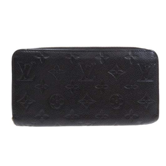 Louis Vuitton Zippy Long Wallet Amplant Black