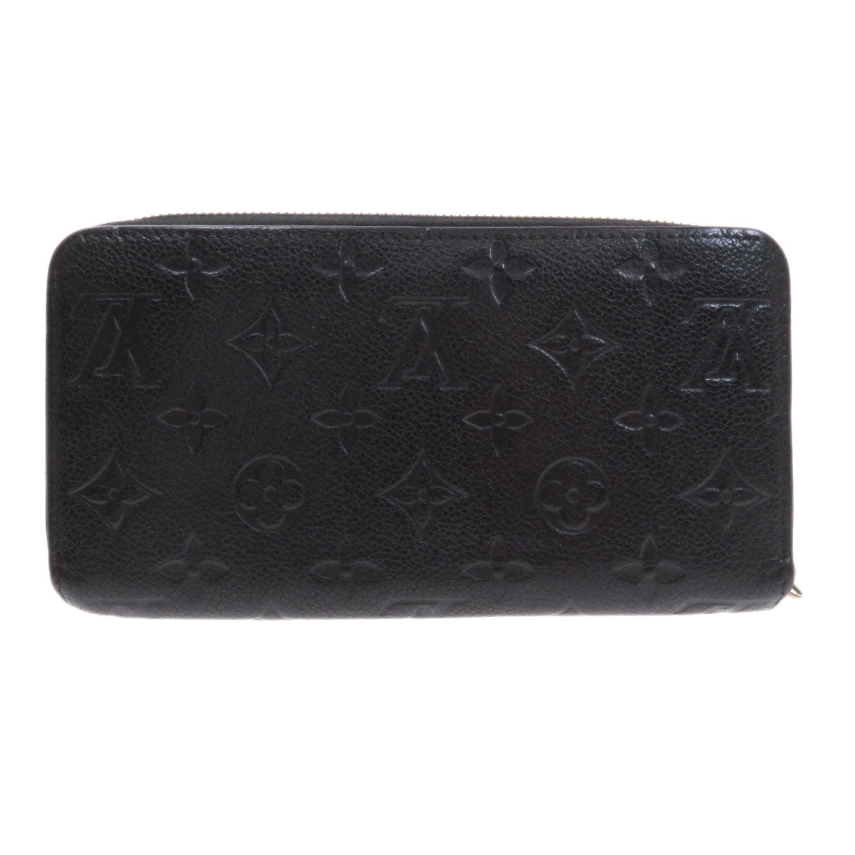 Louis Vuitton Zippy Long Wallet Amplant Black