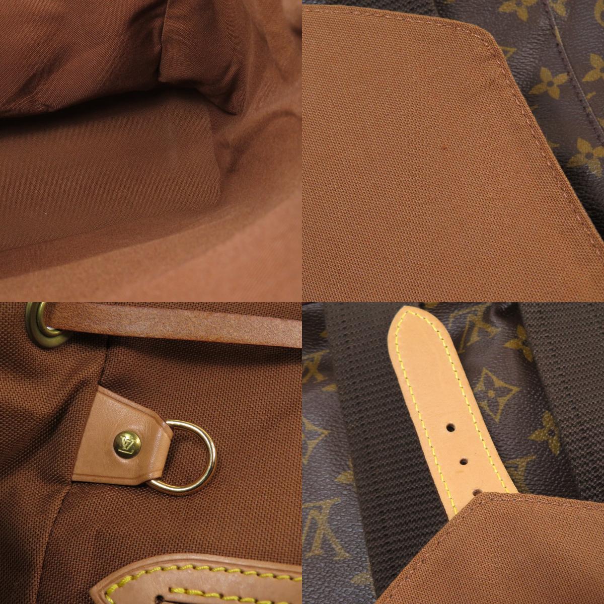 Louis Vuitton Montsouris Backpack Daypack Monogram Canvas