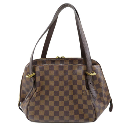 Louis Vuitton Belem MM Damier Ebene Handbag Canvas
