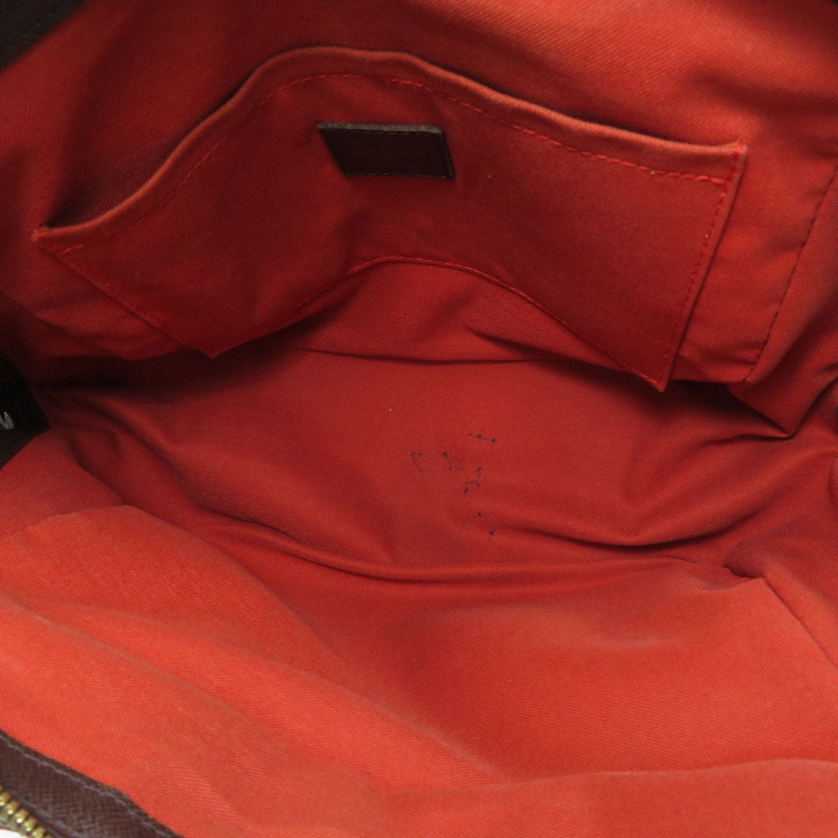 Louis Vuitton Belem MM Damier Ebene Handbag Canvas