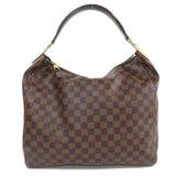 Louis Vuitton Portobello PM Damier Ebene Shoulder Bag Canvas