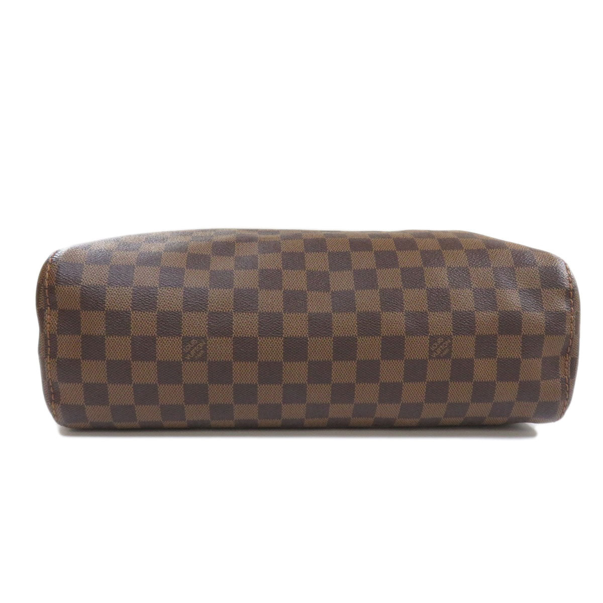 Louis Vuitton Portobello PM Damier Ebene Shoulder Bag Canvas