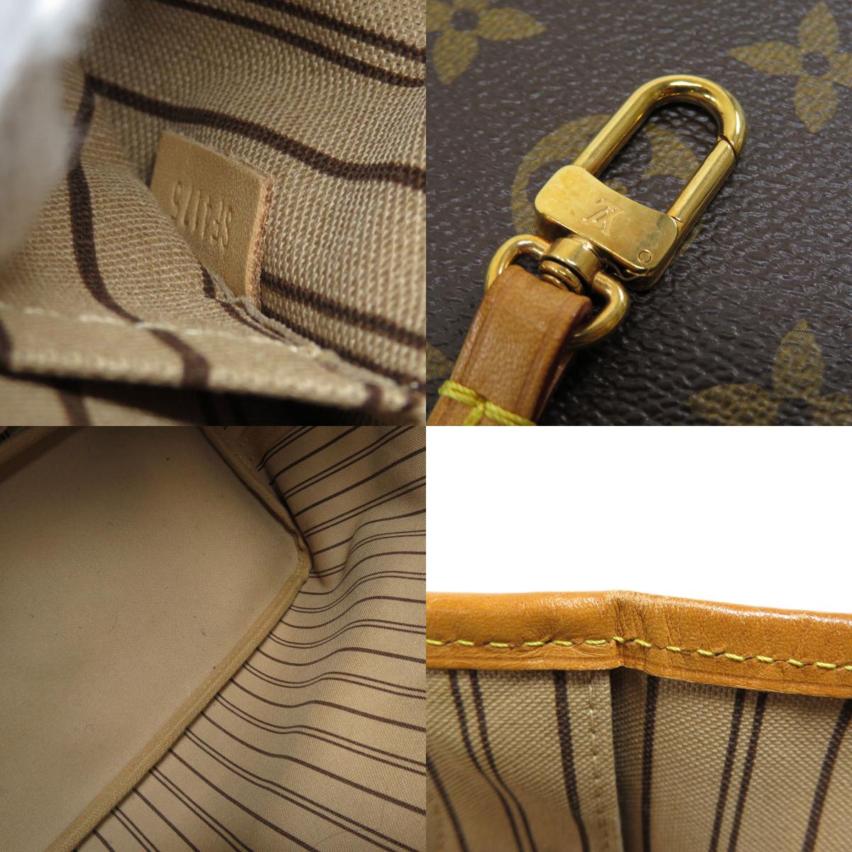 Louis Vuitton Neverfull MM Tote Bag Monogram Canvas