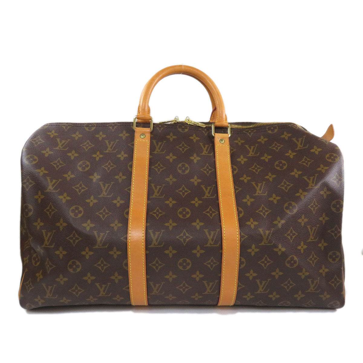 Louis Vuitton Keepall 50 Boston Bag Monogram Canvas